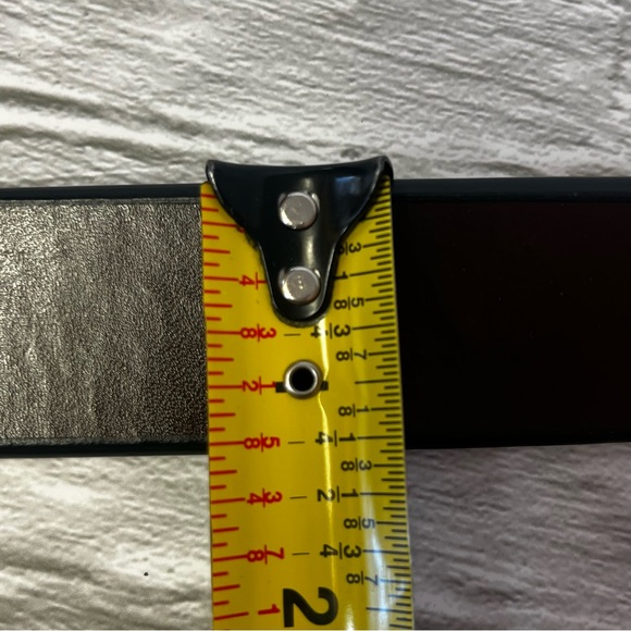 1 Black, 1 Brown Leather Belts - Set of 2 - Picture 10 of 14